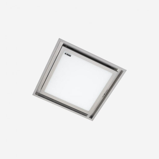 LUXAIR 60cm x 60cm Premium Ceiling Cooker Hood with Dimmable Fully Illuminated Centre Panel BRUSHLESS MOTOR | LA-60-TOLVI-BR-SS