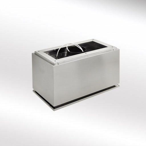 LUXAIR 60cm x 30cm Designer Ceiling Hood with Ready Made Stainless Steel Drop Box || LA-60X30-TOLVI-LUSSO-SS