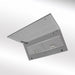 LUXAIR 95cm x 30cm Designer Small Premium Ceiling Cooker Hood in Stainless Steel | LA-950-CE-SS