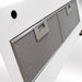 LUXAIR 65cm x 30cm Designer Small Premium Ceiling Cooker Hood in Gloss White | LA-650-CE-WHITE