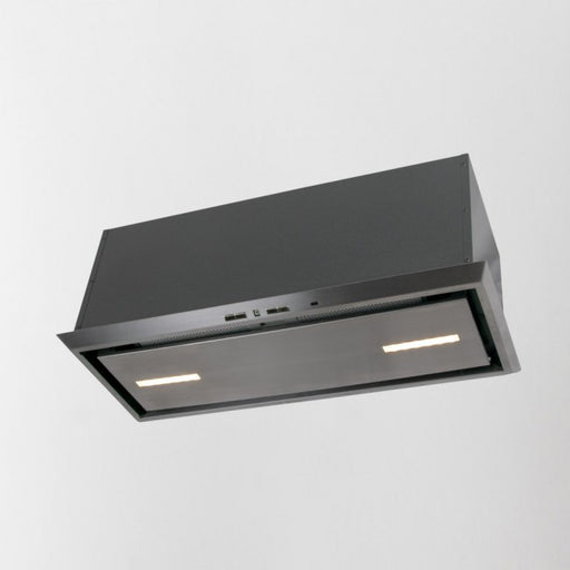LUXAIR 72cm Premium Canopy Hood in Stainless Steel, 2 x LED Strip Lights, Soft Touch Controls | LA-72-CAN-LUX-SS-PLUS