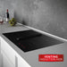 LUXAIR 78cm Premium Downdraft Induction Hob with Central Riser Unit for Extraction | LA-78-ARCUS
