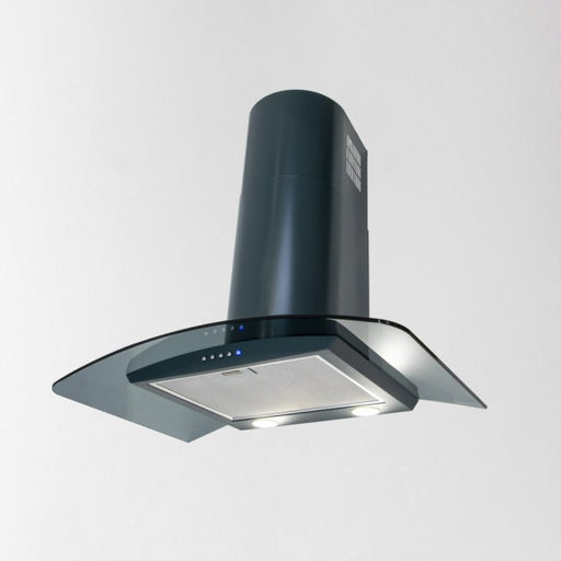 LUXAIR 90cm Premium Curved Glass Cooker Hood in Anthracite Grey | LA-90-CVD-ANTHRACITE