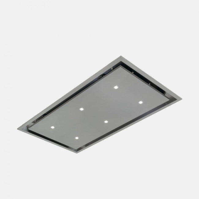 LUXAIR 90cm x 50cm Premium Ceiling Cooker Hood with Wall Mounted External Motor in Stainless Steel | LA-90-ANZI-EXT-SS