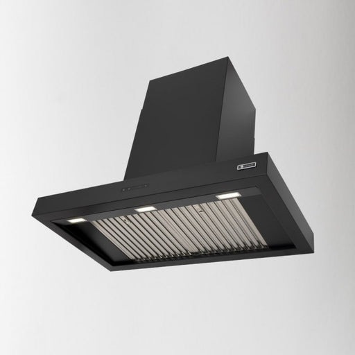 LUXAIR 90cm Luxury Semi Professional Premium Flat Cooker Hood in Black Optional Remote available || LA-90-LUSSO-FLT-BLK