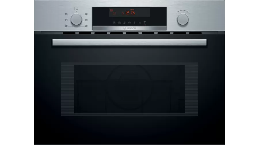 Bosch Series 4, Built-in microwave oven with hot air, 60 x 45 cm -  Stainless steel | BSH CMA583MS0B