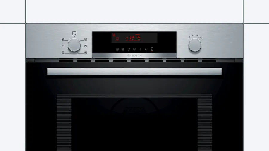 Bosch Series 4, Built-in microwave oven with hot air, 60 x 45 cm -  Stainless steel | BSH CMA583MS0B