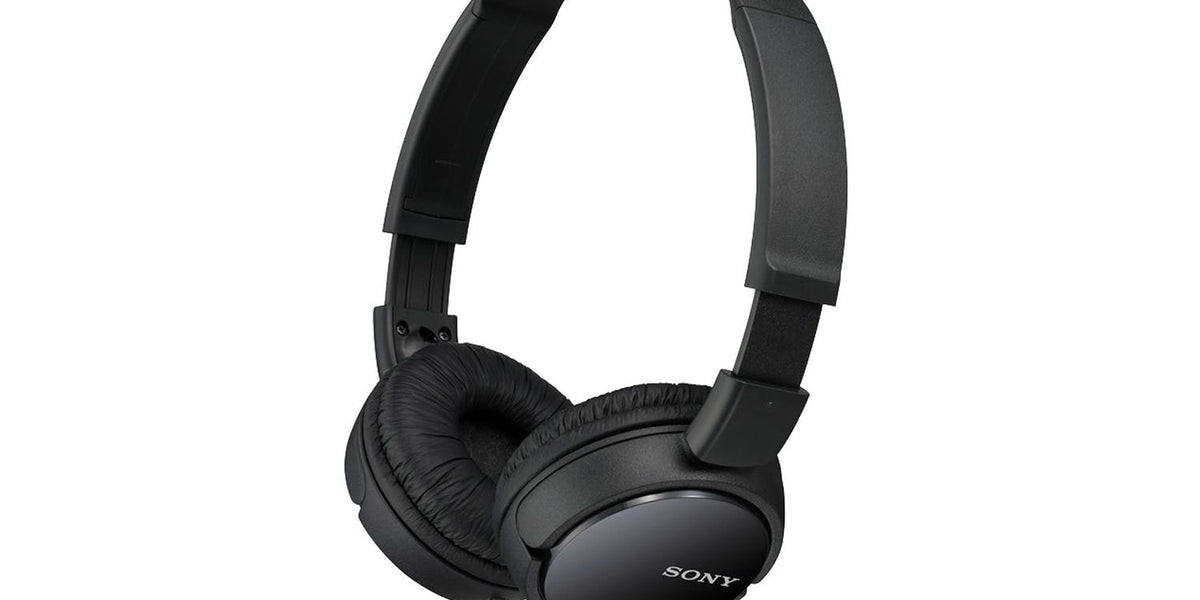 Sony Black Supra Aural Closed-Ear Headphones | MDRZX110BAE Sony Black Supra Aural Closed-Ear Headphones | MDRZX110BAE