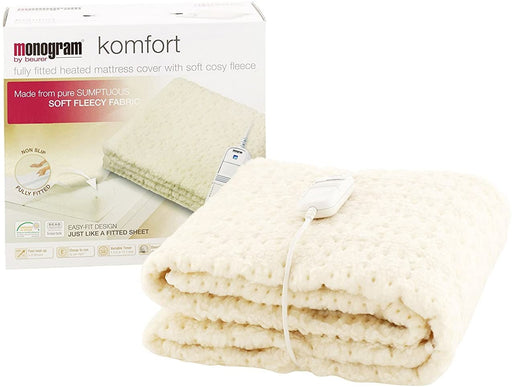 Monogram Komfort Fully Fitted Double Heated Blanket Single Control | 379.61
