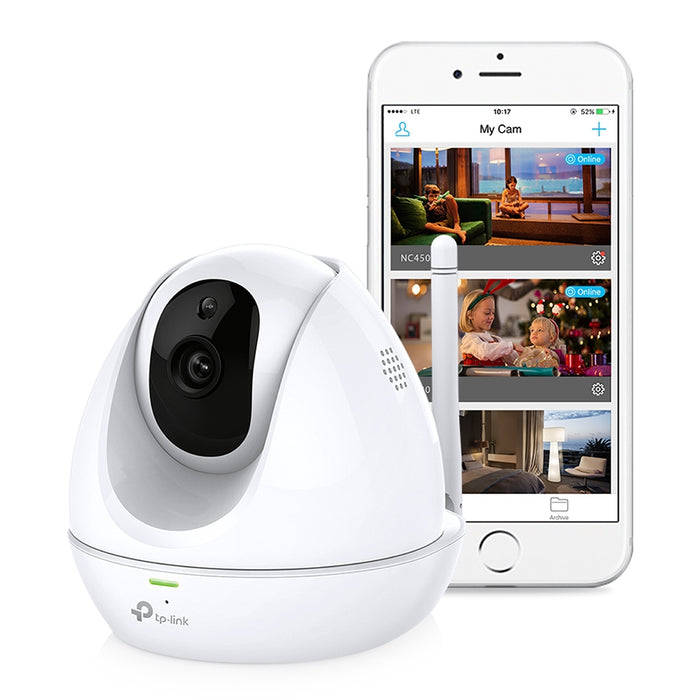 TP-Link HD Pan/Tilt Wi-Fi Camera WITH NIGHT VISION || NC450