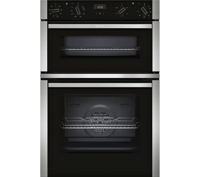 NEFF ELECTRICAL DOUBLE OVEN STAINLESS STEEL | U1ACE2HNOB