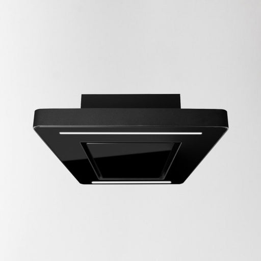 LUXAIR 90cm x 60cm Designer Recirculating Ceiling Cooker Hood in Matt Black || LA-90-ORION-STRATOS-BG