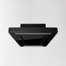 LUXAIR 90cm x 60cm Designer Recirculating Ceiling Cooker Hood in Matt Black | LA-90-ORION-STRATOS-BG