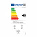 POWERPOINT Fridge Freezer Powerpoint 60/40 Smart Frost Fridge Freezer, White 114 x 48 cm | P64864MSFW IRWINS MEGASTORE