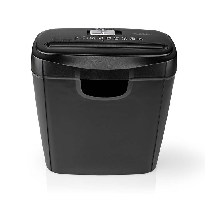 Nedis A4 6 Sheet 12L Paper Shredder | 329472