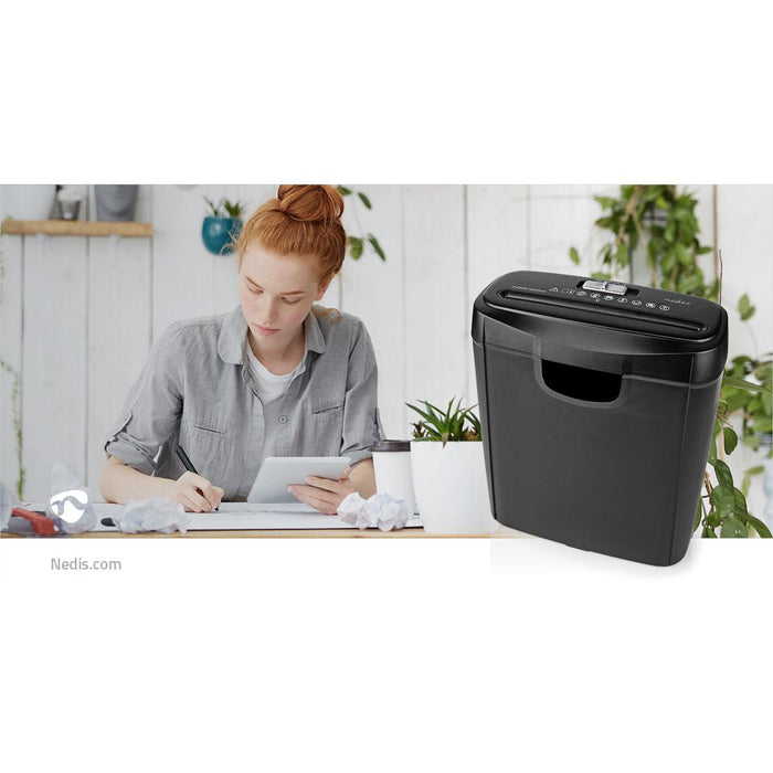 NEDIS Home & Garden Nedis A4 6 Sheet 12L Paper Shredder | 329472 IRWINS MEGASTORE