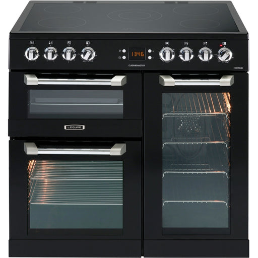 LEISURE Cuisinemaster 90cm Electric Triple Oven Black | CS90C530K