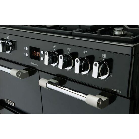 LEISURE Cookmaster 90cm Dual Fuel Double Oven Black | CK90F232K