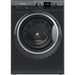 HOTPOINT 8 KG Washing Machine Black | NSWM843CBS