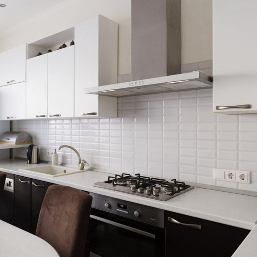 Luxair 110cm Brushless Slimline Flat - Stainless Steel || LA-110-MODA-SS