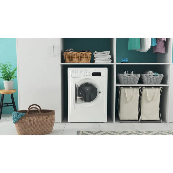 Indesit Ecotime Washer Dryer - White | IWDD75145UKN