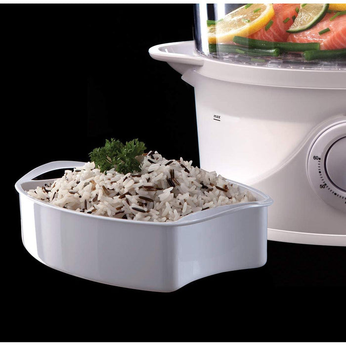 RUSSELL HOBBS Steamer Russell Hobbs 3-Tier Food Steamer | 21140 IRWINS MEGASTORE