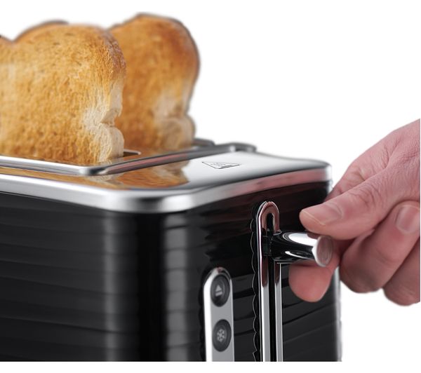 Russell Hobbs Inspire 2 Slice Toaster, Black | 24371