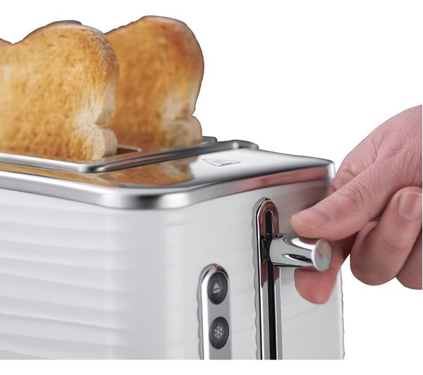 Russell Hobbs Inspire 2 Slice Toaster, White | 24370
