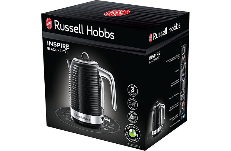 Russell Hobbs Inspire Electric Kettle, Black | 24361