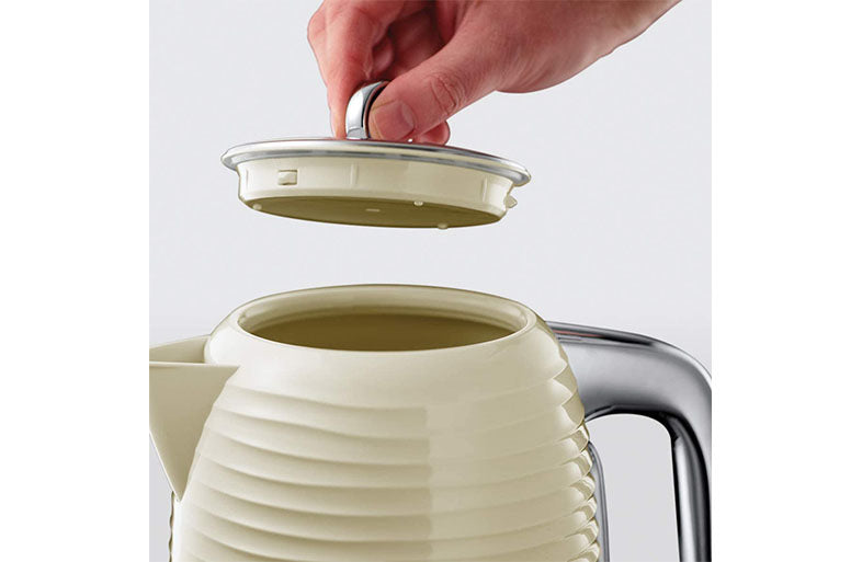 Russell Hobbs Inspire Electric Kettle, Cream | 24364