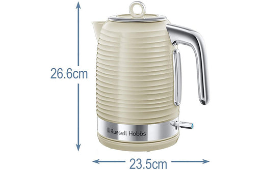 Russell Hobbs Inspire Electric Kettle, Cream | 24364