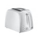 Russell Hobbs Two Slice Textures Toaster, White | 21640