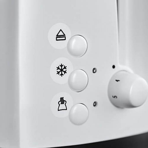 Russell Hobbs Two Slice Textures Toaster, White | 21640