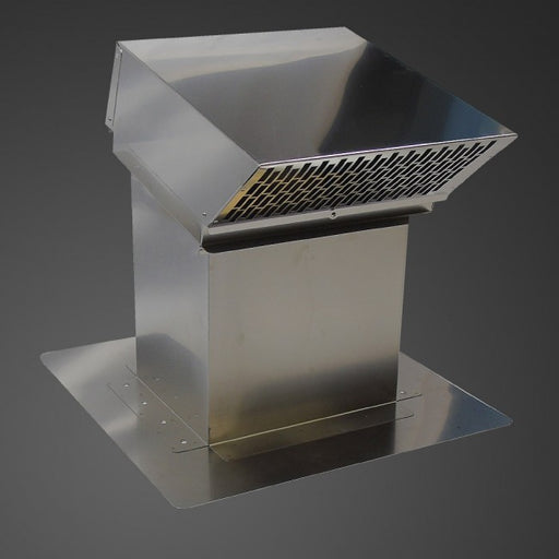 LUXAIR 90cm x 50cm Premium Ceiling Cooker Hood with Flat Roof External Motor in Stainless Steel || LA-90-ANZI-EXT-SS