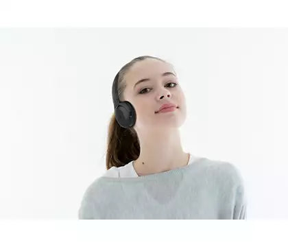 PHILIPS Audio On Ear HeadphonesBluetooth On Ears Black ds | EDL TAUH202BK/00