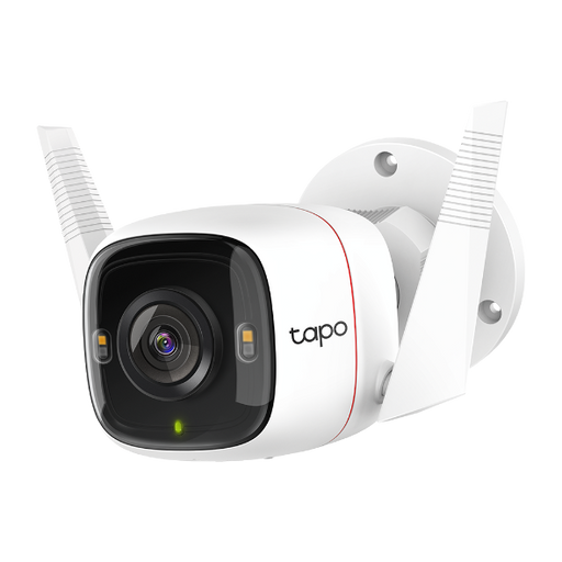TP-LINK Outdoor Security Camera IP66 4MP Day/Night - White | TAPO C320WS