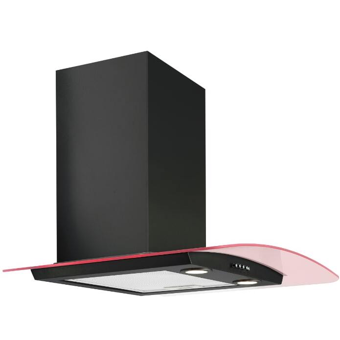 CULINA 90cm Chimney Cooker Hood - Stainless / Black| UBLED90/BK