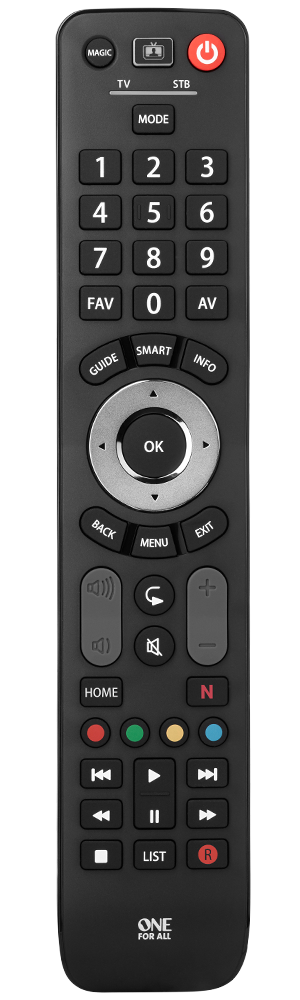 One For All Evolve 2 Devices Smart Universal Remote Control | URC7125