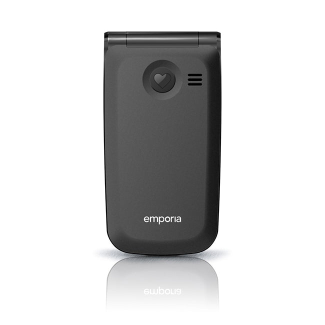 EMPORIA FLIP Easy to Use Clamshell 2G Unlocked & SIM Free Black | EDL V221-4G_001_UK