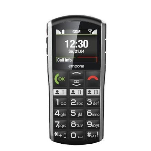Emporia SIMPLICITY V27_001_UK Black/Silver Senior Mobile Phone ds | EDL V27_001_UK