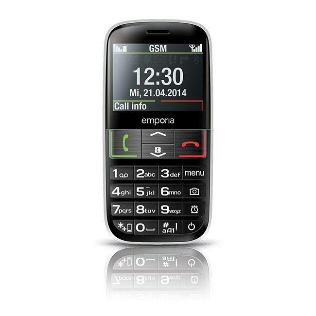 EMPORIA EUPHORIA Easy to Use 2G Mobile Phone Black | EDL V50_001_UK