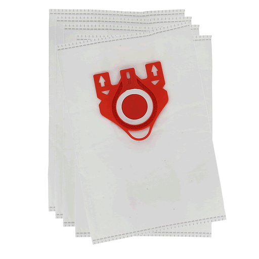 Vacspare Miele Microfibre Vacuum Pack of 5 FJM Bags Red | EXSVAC331