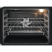 Zanussi 55cm Freestanding Electric Cooker, Black | ZCV46250BA