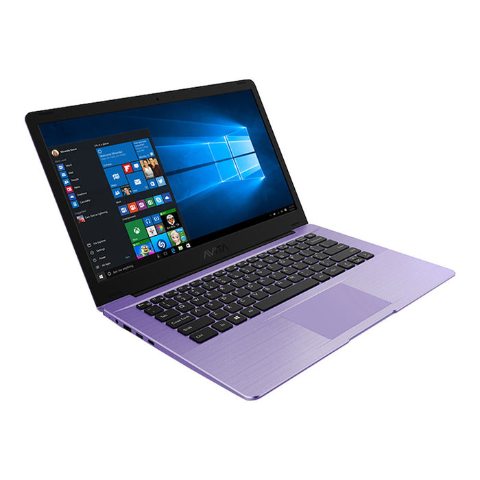Avita Pura 14″ Laptop AMD A9-9420 8GB 128SSD Wins 10 - Glossy Purple | NS14A6IED531-GP