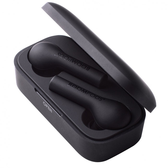Boompods Wireless Easytouch Earphones Black | BTWSBK