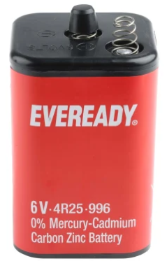 EVEREADY Euro Power 6 Volt Battery | 996