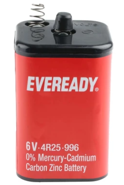 EVEREADY Euro Power 6 Volt Battery | 996