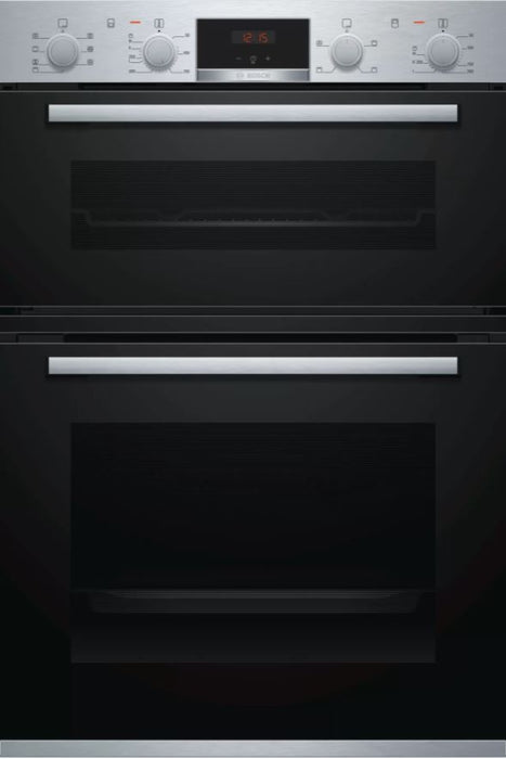 Bosch Built In Double Multi-Function Oven - Brushed Steel | MBS533BSOB