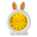 Alecto BC100 Bunny Sleep Trainer, Night Light and Alarm Clock - Bunny White | EDL A004517