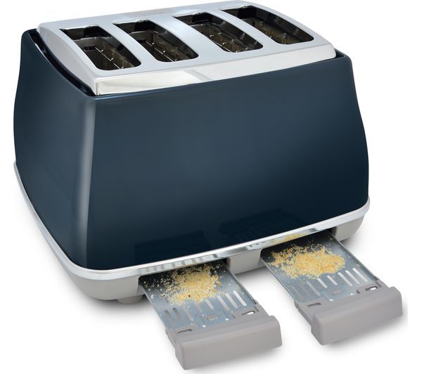 Delonghi Icona Capitals 4 Slice Toaster - Blue | CTOC4003BL